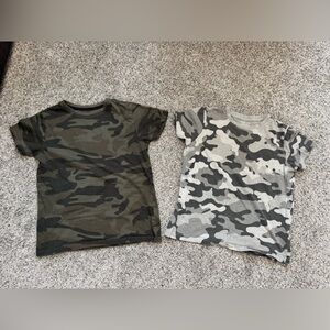 Boys camo shirt lot size 9/10 (140cm)